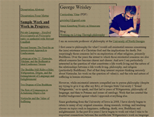 Tablet Screenshot of georgewrisley.com
